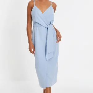 Wrap Midi Dress
