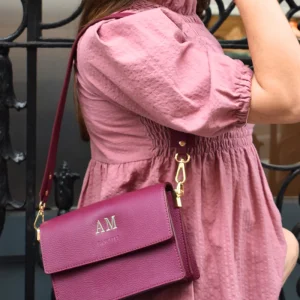 Bolso Mina granate