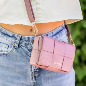 Bolso Puzzle rosa antiguo