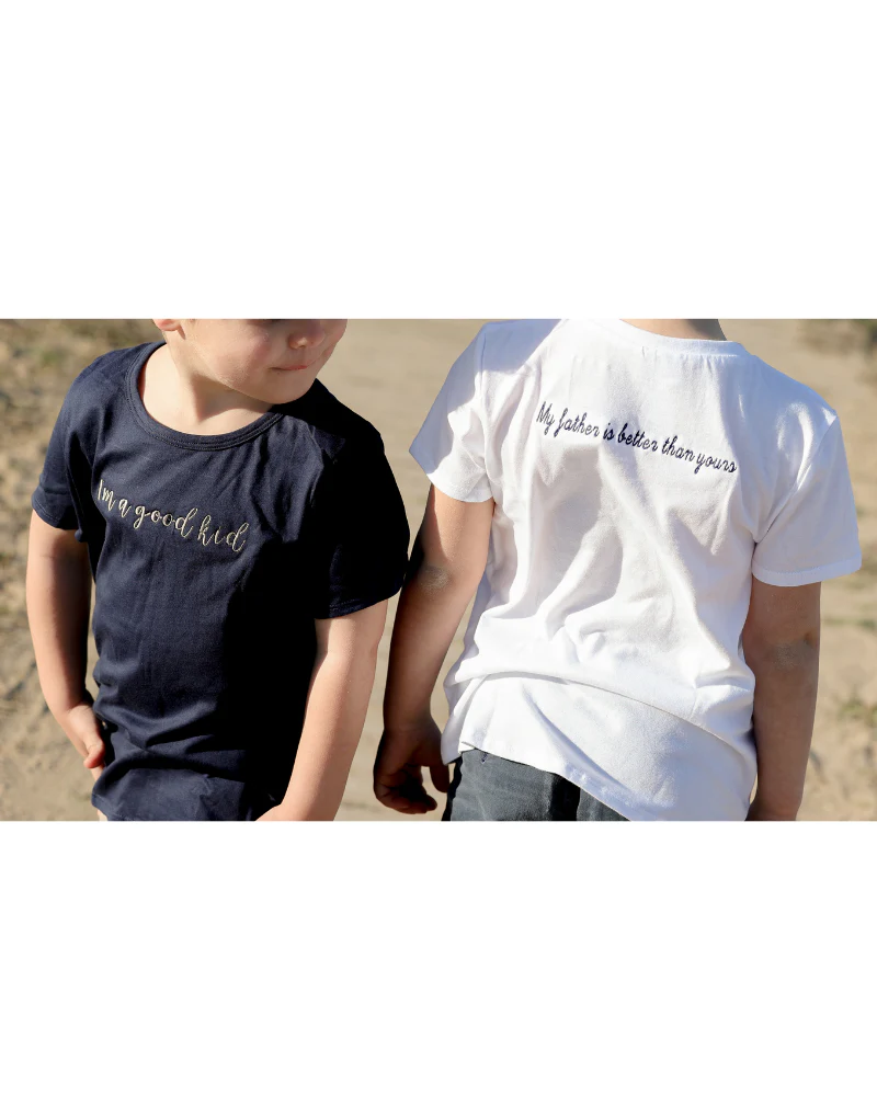 Camiseta personalizada frase niño (3M a 14 años) - Imagen 6
