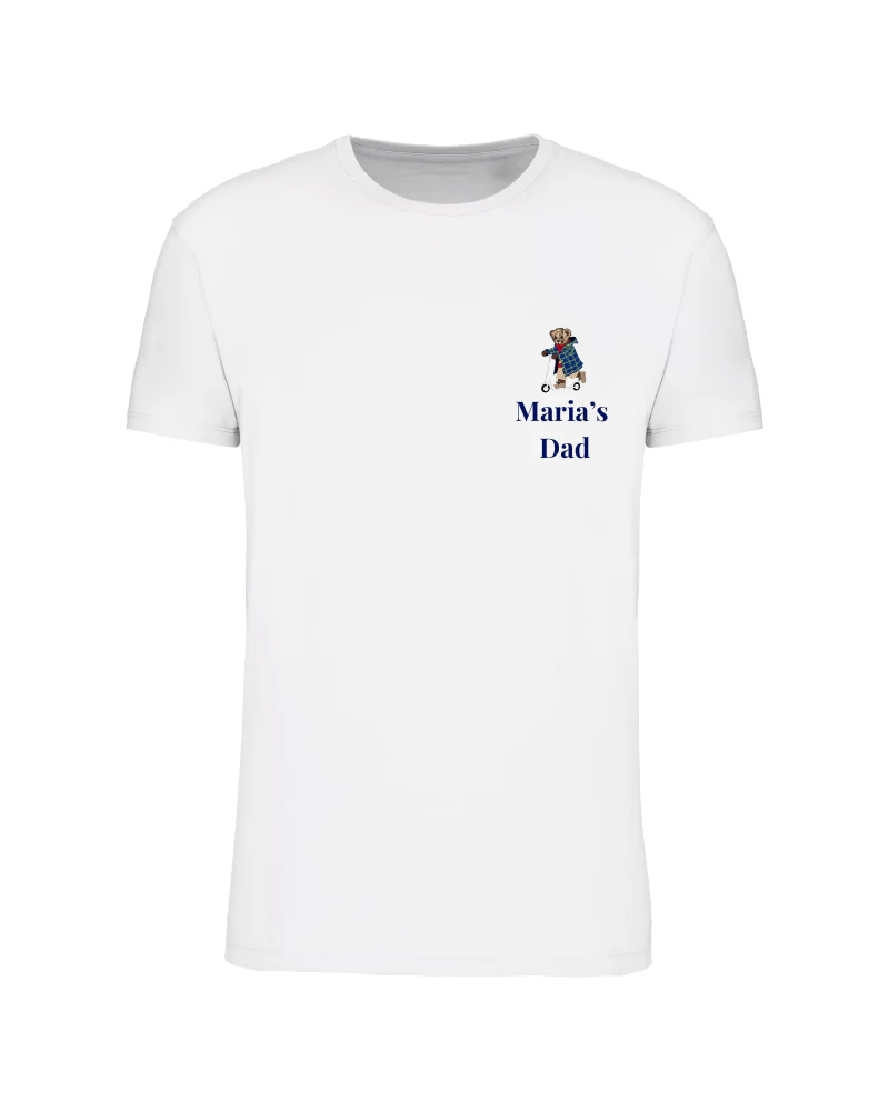 CAMISETA UNISEX PERSONALIZADA OSO PATINETE - Imagen 9
