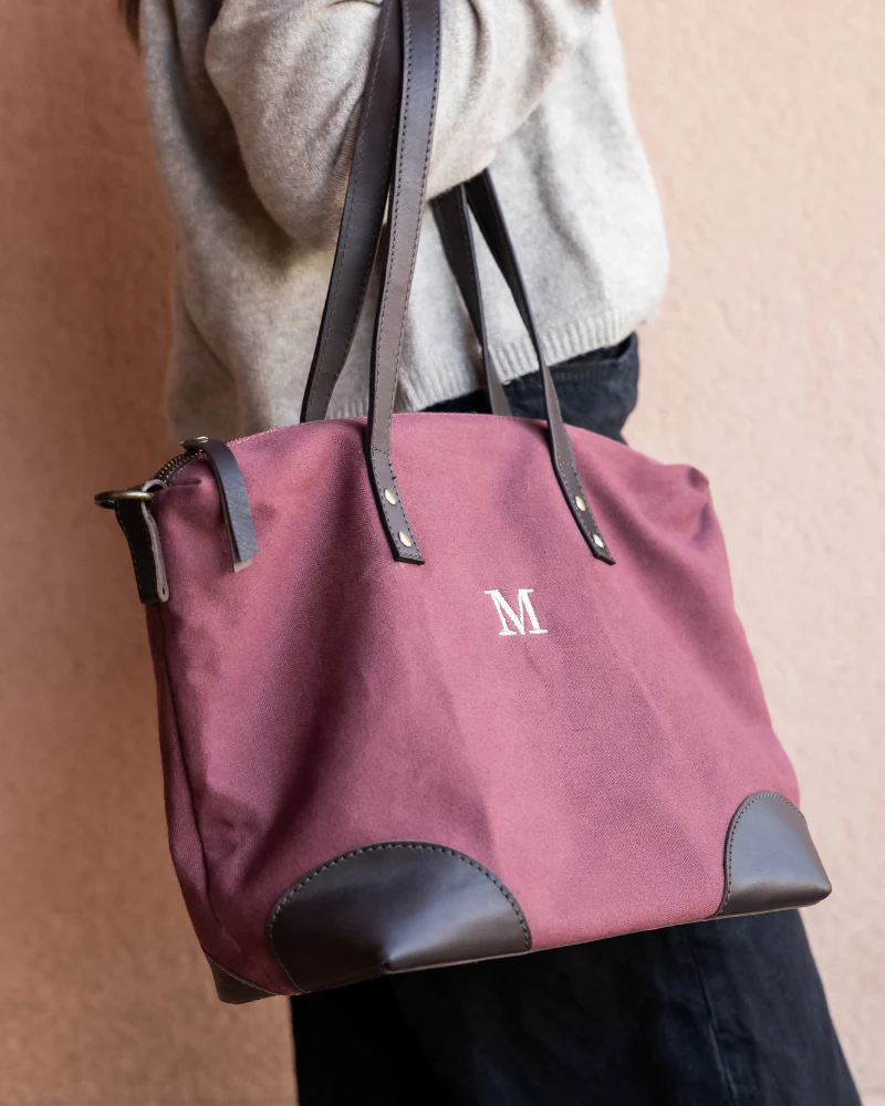 Bolso Federica mini Granate - Imagen 5