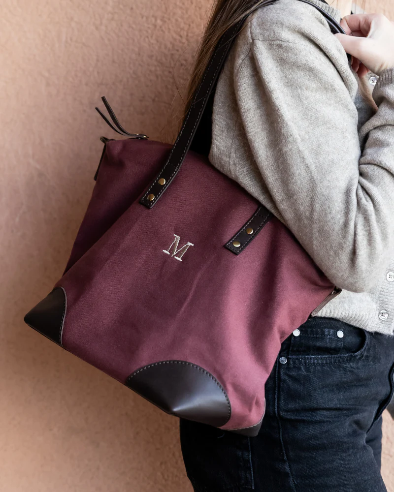 Bolso Federica mini Granate - Imagen 4