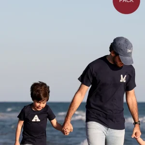 PACK CAMISETA HOMBRE + CAMISETA NIÑO PERSONALIZADAS INICIAL