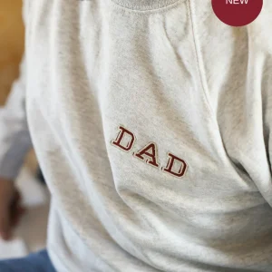 Sudadera personalizada iniciales gruesas