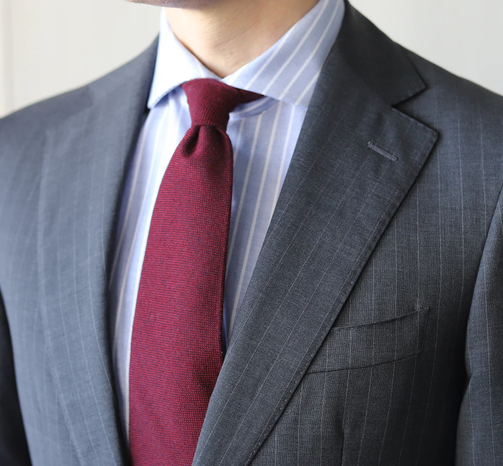 Corbata de 100% cashmere - Imagen 3