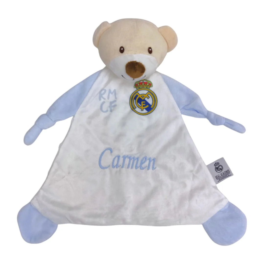 Doudou Real Madrid Personalizado Celeste