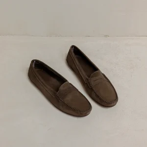 Mocasines ante gris