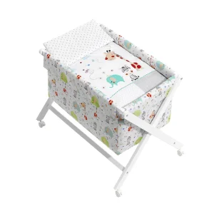Minicuna + Vestidura Junga Blanco
