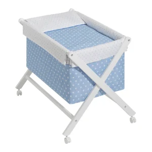 Minicuna + Vestidura Star Azul